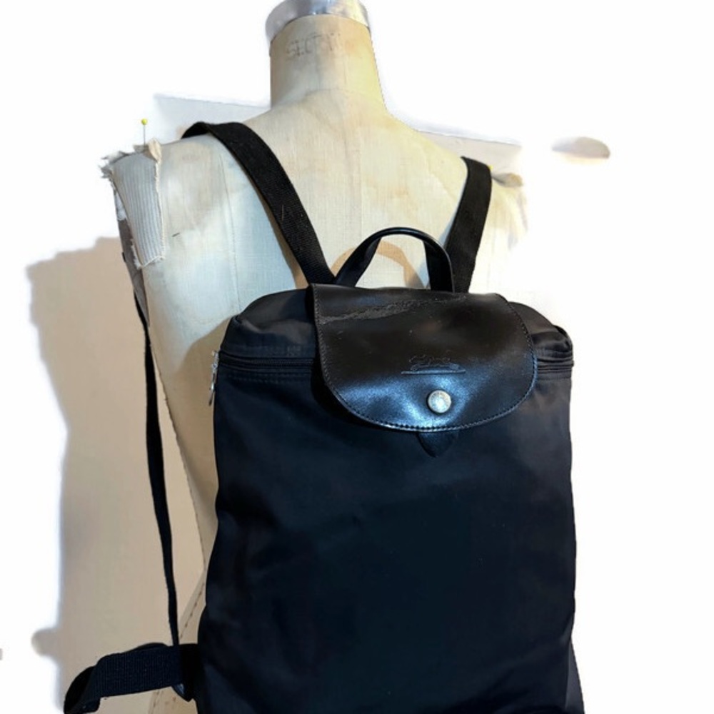 Longchamp Elegant Black Backpack